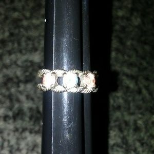 14k white gold